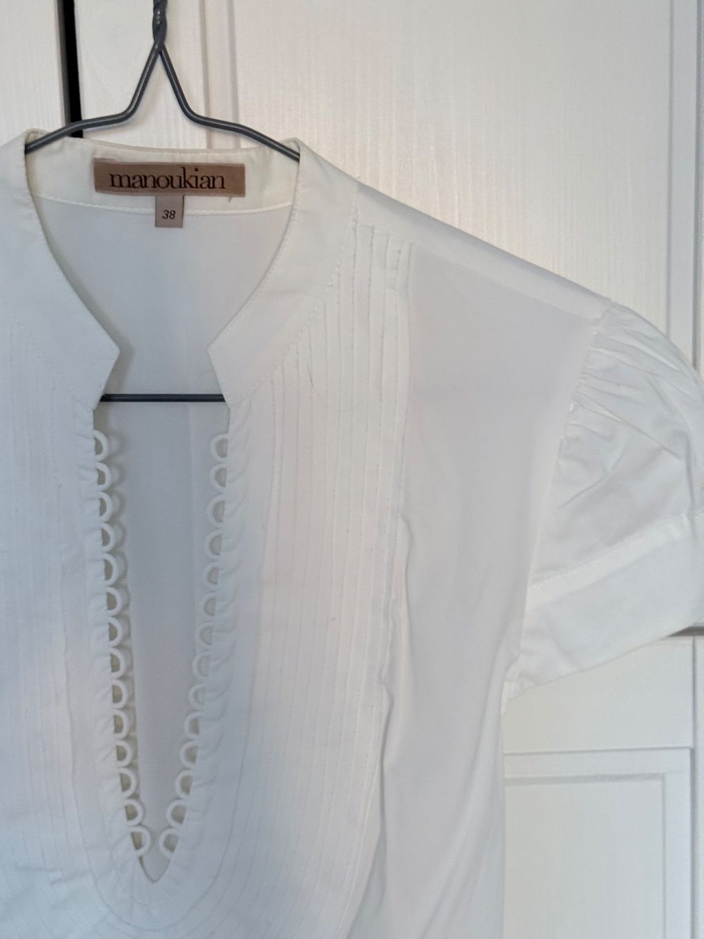 Camicette: Manoukian White Top, Size 38, Summer Essential! – Usato da Epalinges venduto da Lily2006 3