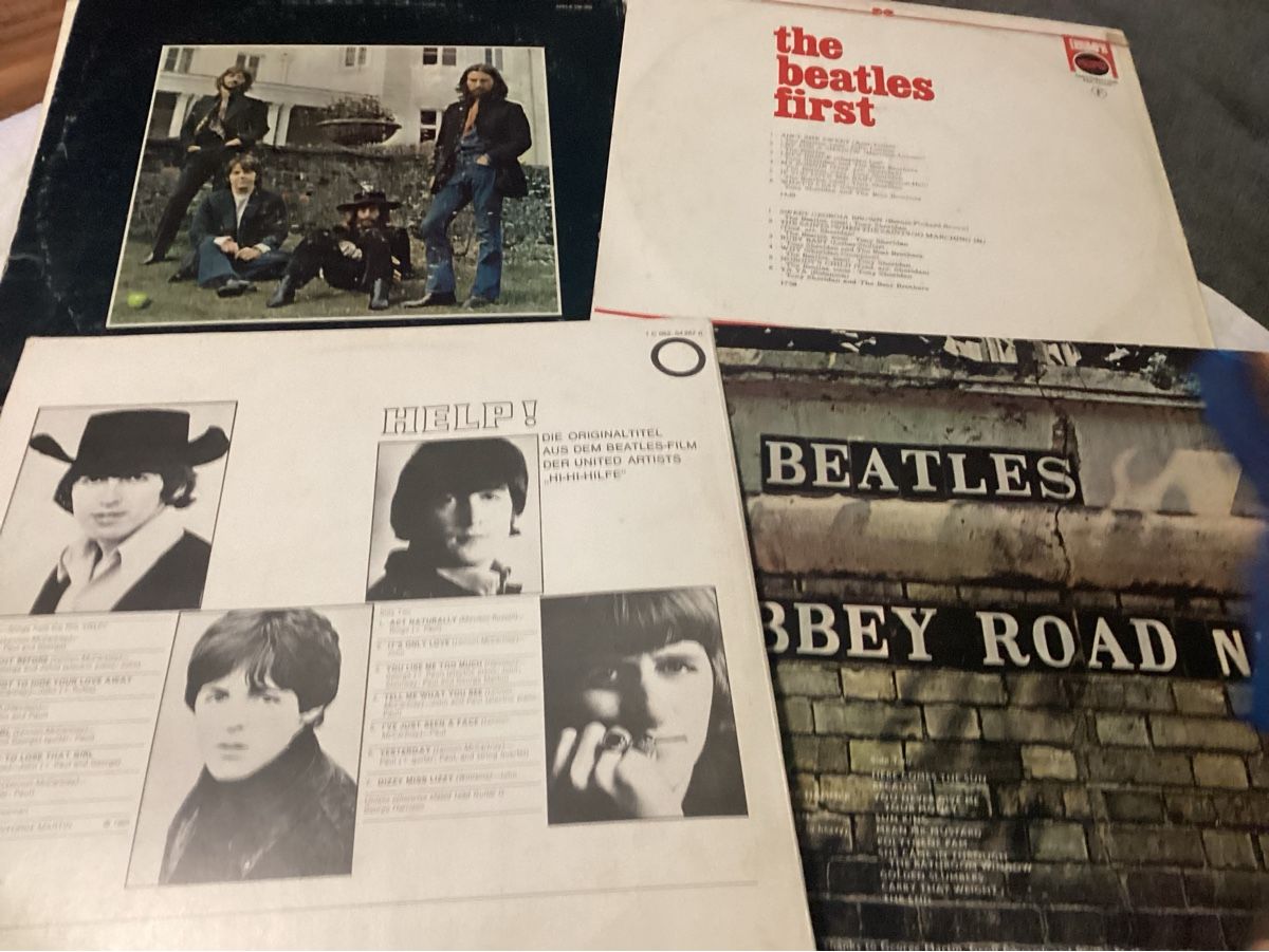 Dischi in vinile: 4 BEATLES VINYL LP + 6 SINGLE – Usato da Münchenstein venduto da NoSu98 3