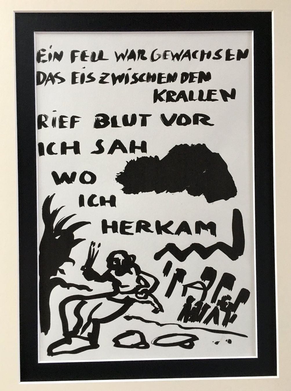 Grafica & Litografie: A.R. Penck 2 Original Siebdrucke / Serigraphien "Lyrik" – Usato da Nennigkofen venduto da juhit 2