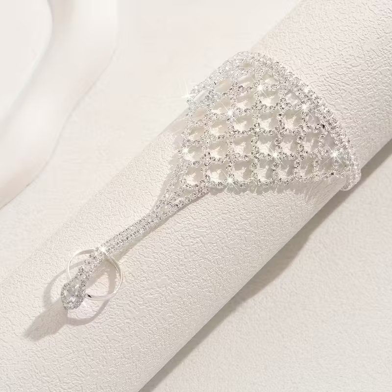 Ringe: Funkelnder Armringschmuck mit Ring - versilbert 💍 – Neu und originalverpackt aus Glattbrugg von glu_qt2b 3