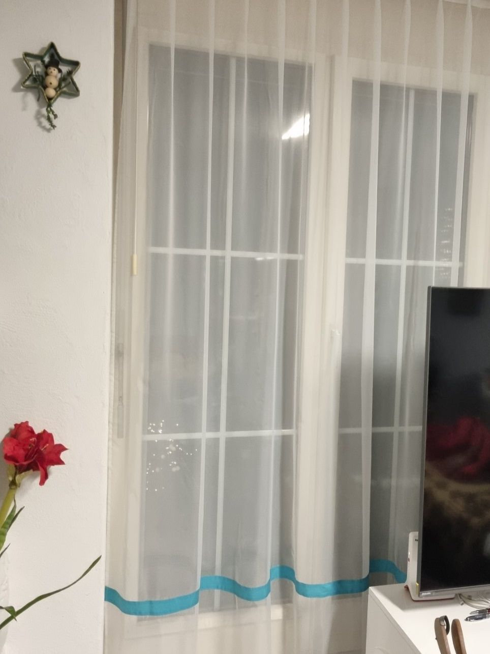 Tende: Vorhang weiss  300 cm breit 240 cm lang – Nuovo e nell'imballaggio originale da geroldswil venduto da Gumball1 5
