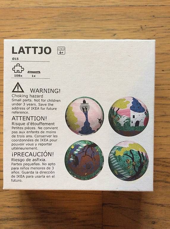 Puzzle: Puzzle Ball 3D - Lattjo - 108 Teile – Usato da Dielsdorf venduto da Silviav02