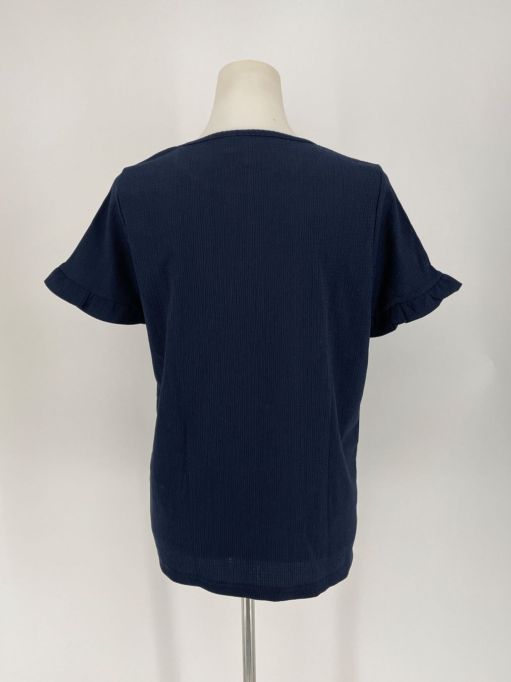 Vero Moda T-shirt: Shirt mit Rüschenärmeln Gr. M Vero Moda – Usato da Auenstein venduto da moin. 3