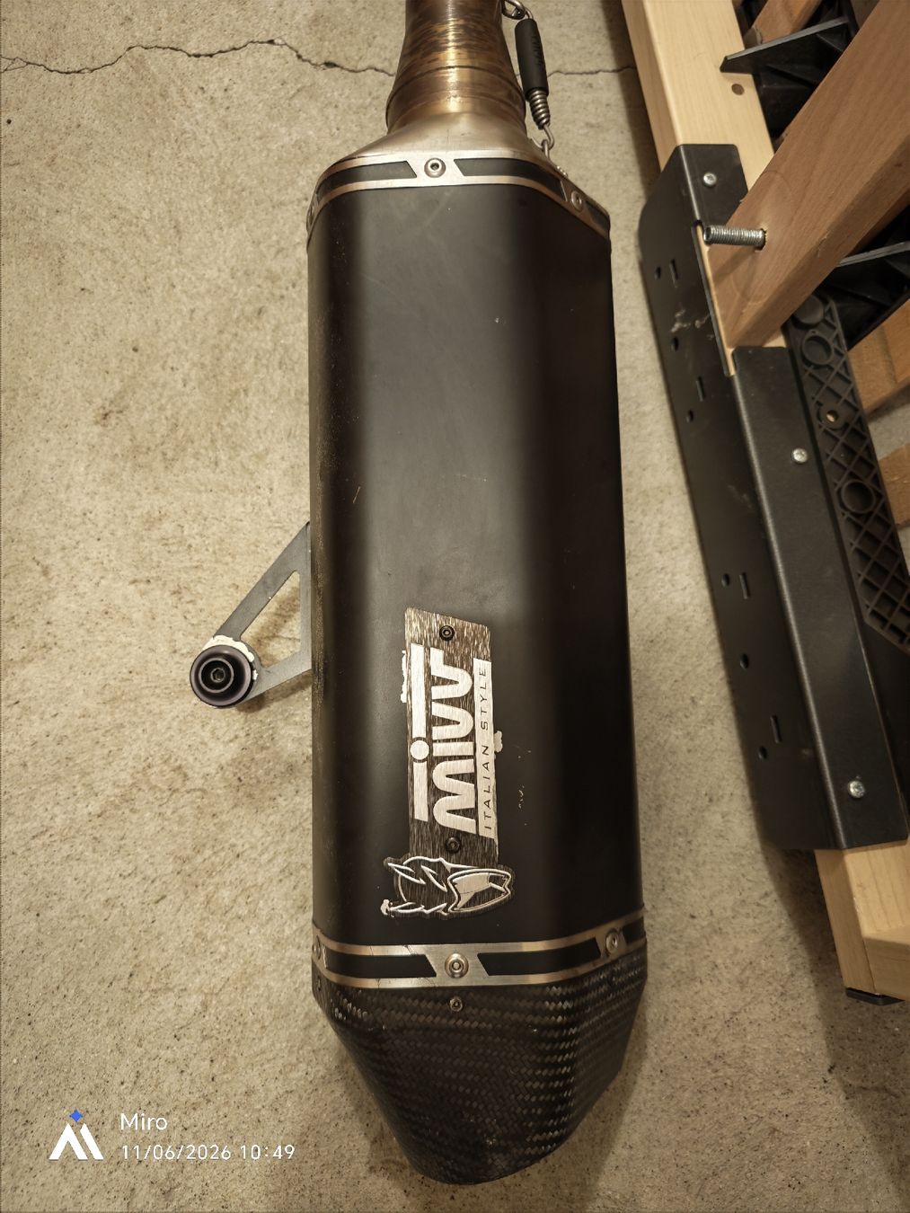 Sym Scooter: Sym Maxsym 500/508 tl MIVV exhaust – Usato da Schaffhausen venduto da mir_r77y