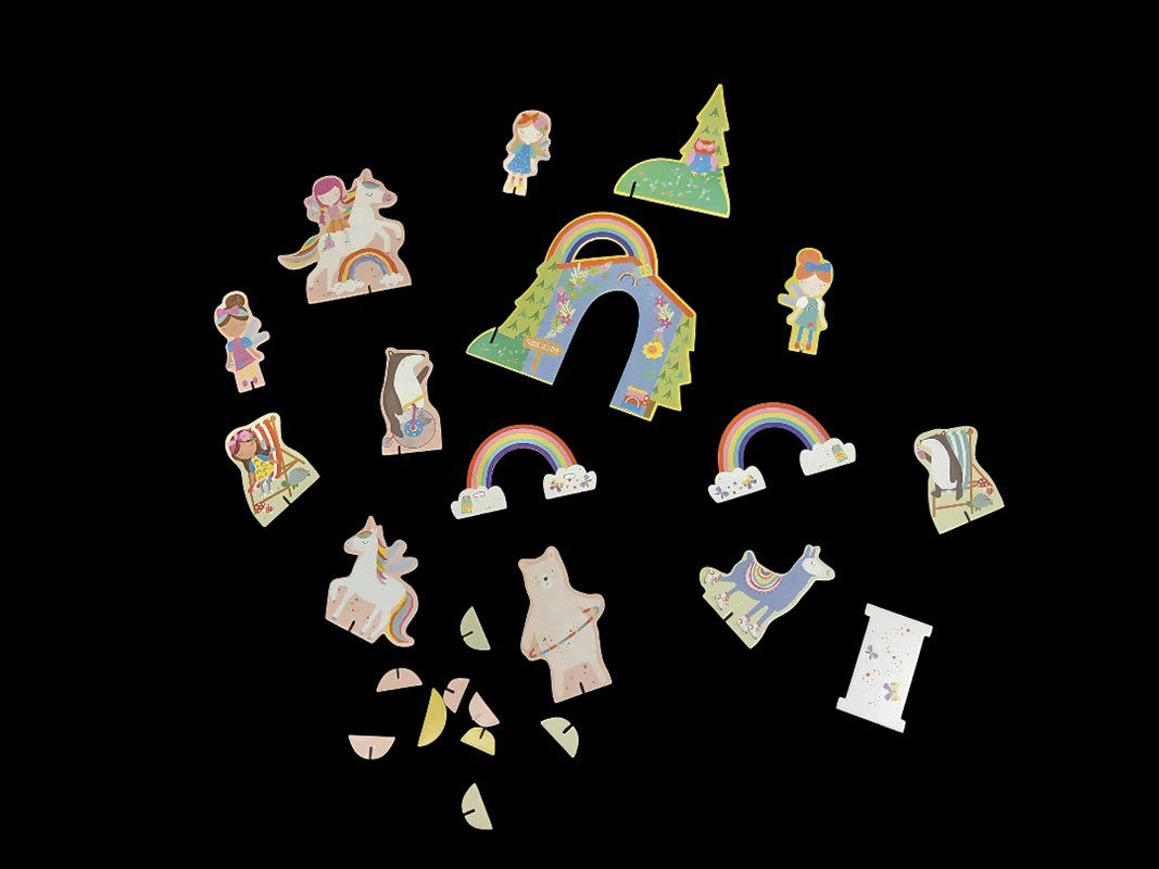 Puzzle: FLOSS & ROCK POP-OUT 2-in-1 Puzzle + Playscenes – Usato da Hünenberg venduto da Restwert_Zug 2
