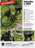Velosolex S 3800 Mofa schwarz Baujahr 1967 gepflegt