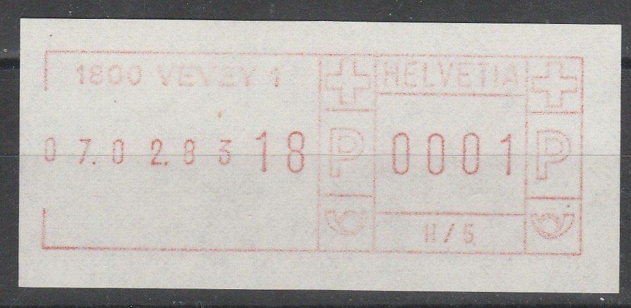 Alle Briefmarken: SFS Nr. 7II Rappenwert – Gebraucht aus Oberglatt ZH von Wiedmi6