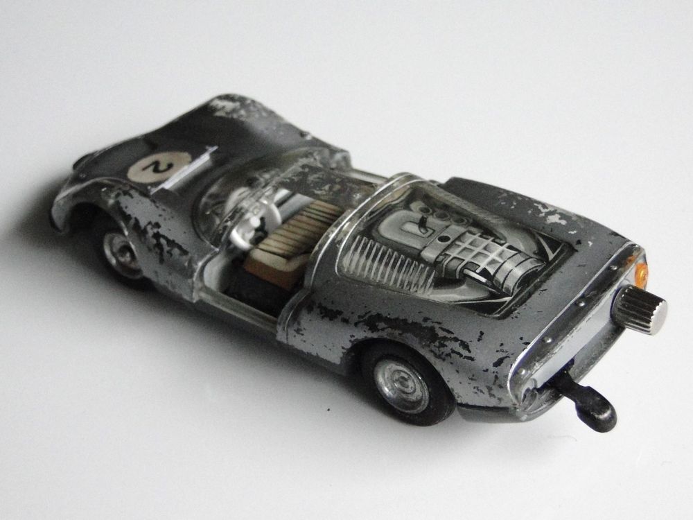 Vintage SCHUCO Porsche Carrera Micro Racer 1044 (Defekt) in