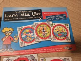 Apprends l'heure: Jeu éducatif Noris, complet