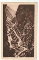 Postkarte Kandersteg Aufstieg ins Gasternal 23.07.1931