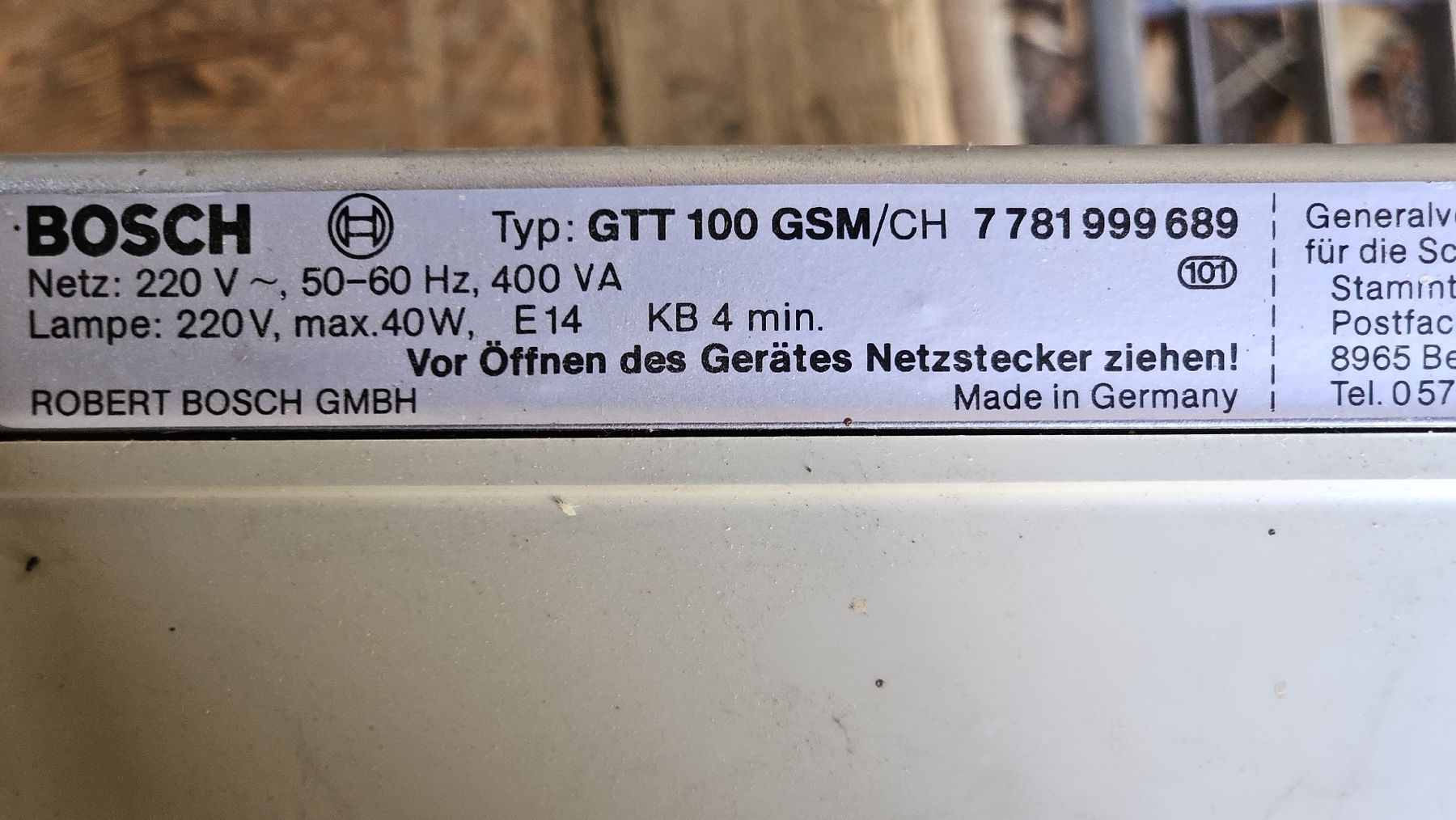 Porte: Garagentor  – Usato da Oberdiessbach venduto da 56292 7