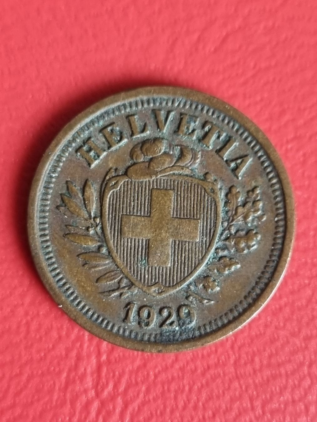 Alle Münzen: 1 RAPPEN JAHR 1929 - SCHWEIZ  – Gebraucht aus Heimenschwand von rog_p7h9
