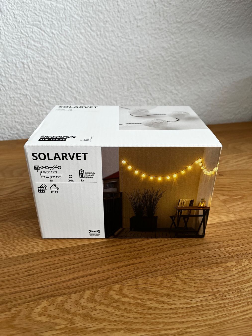 Ikea Ghirlande e barre luminose: Ikea Solarvet Lichterkette NEU & OVP – Usato da Abtwil AG venduto da AbtWilAG