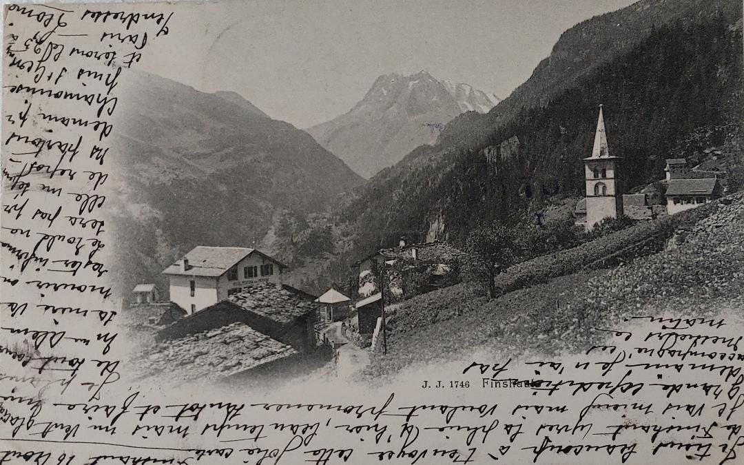 Cartoline postali: FINHAUT - 1903 – Usato da Delémont venduto da Domdom1