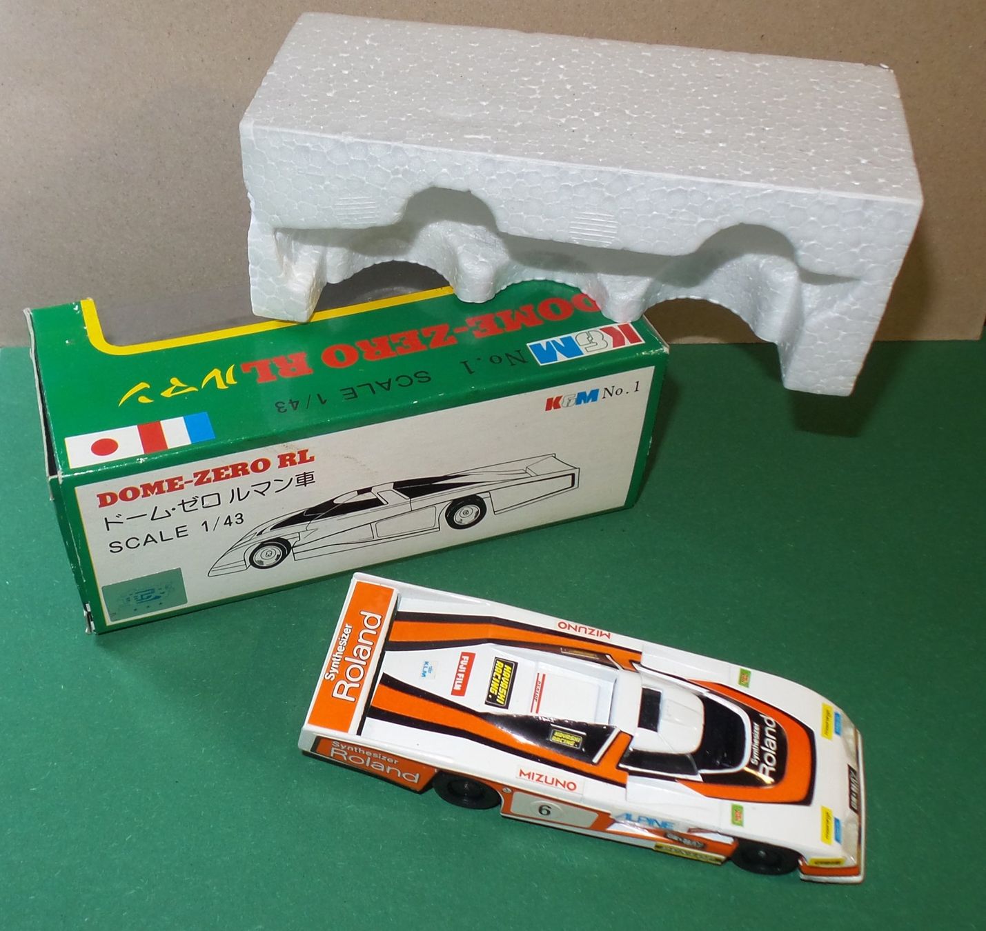 Modellini d'auto: K&M 1/43 Dome Zero RL Mans 1979 #6 – Usato da Bulle venduto da Rockandtoys 1