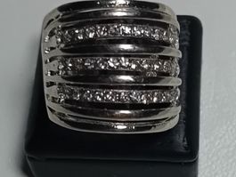 ring modeschmuck mit zerkonia,,