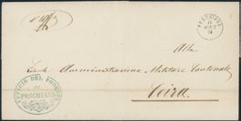 GR Poschiavo - Fingerhutstempel - Brief
