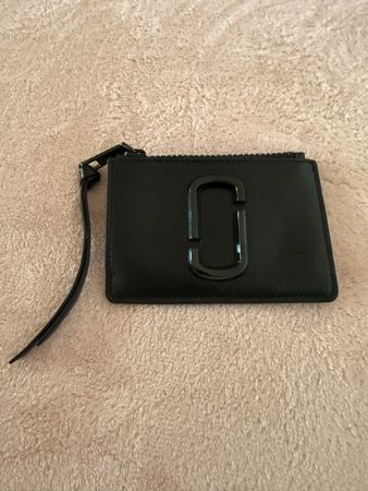 Kartenetui Marc Jacobs Schwarz Leder neuwertig