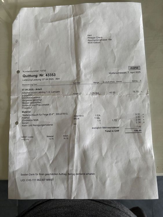 Rasenmäher: Balkenmäher Tielbürger T44 – Gebraucht aus Niederhasli von Tigerproduct 8