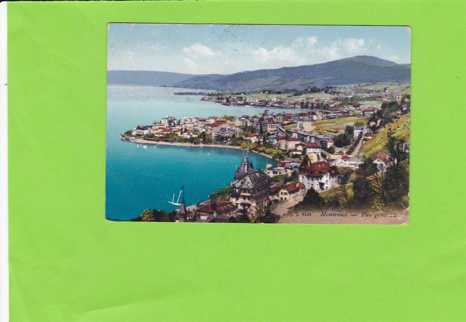 Cartoline postali: Montreux – Usato da St. Peterzell venduto da neckertal