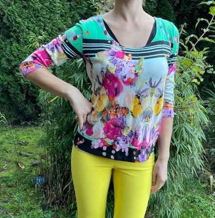 Maddison Maglione multicolore👌tgM/L👌chic e elegante