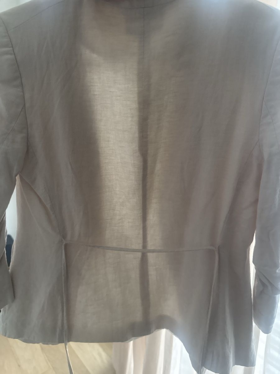 H&M Giacche: Blazer beige linen H&M – Usato da Zürich venduto da Sefora_sp 2