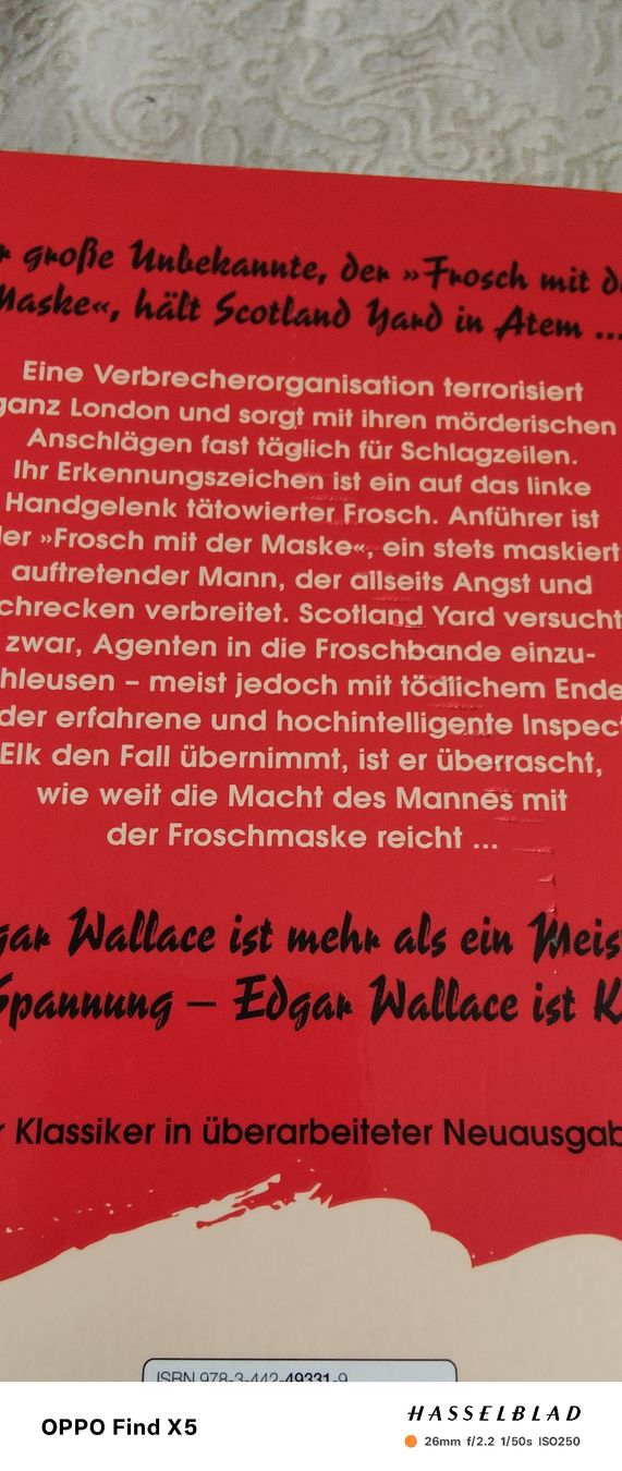 Bücher: Der Frosch mit der Maske – Neu (gemäss Beschreibung) aus Volken von katz5 2
