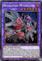 Yu-Gi-Oh! BLRR-DE082 Metallfose-Mithrilium SECRET RARE 1.Auf