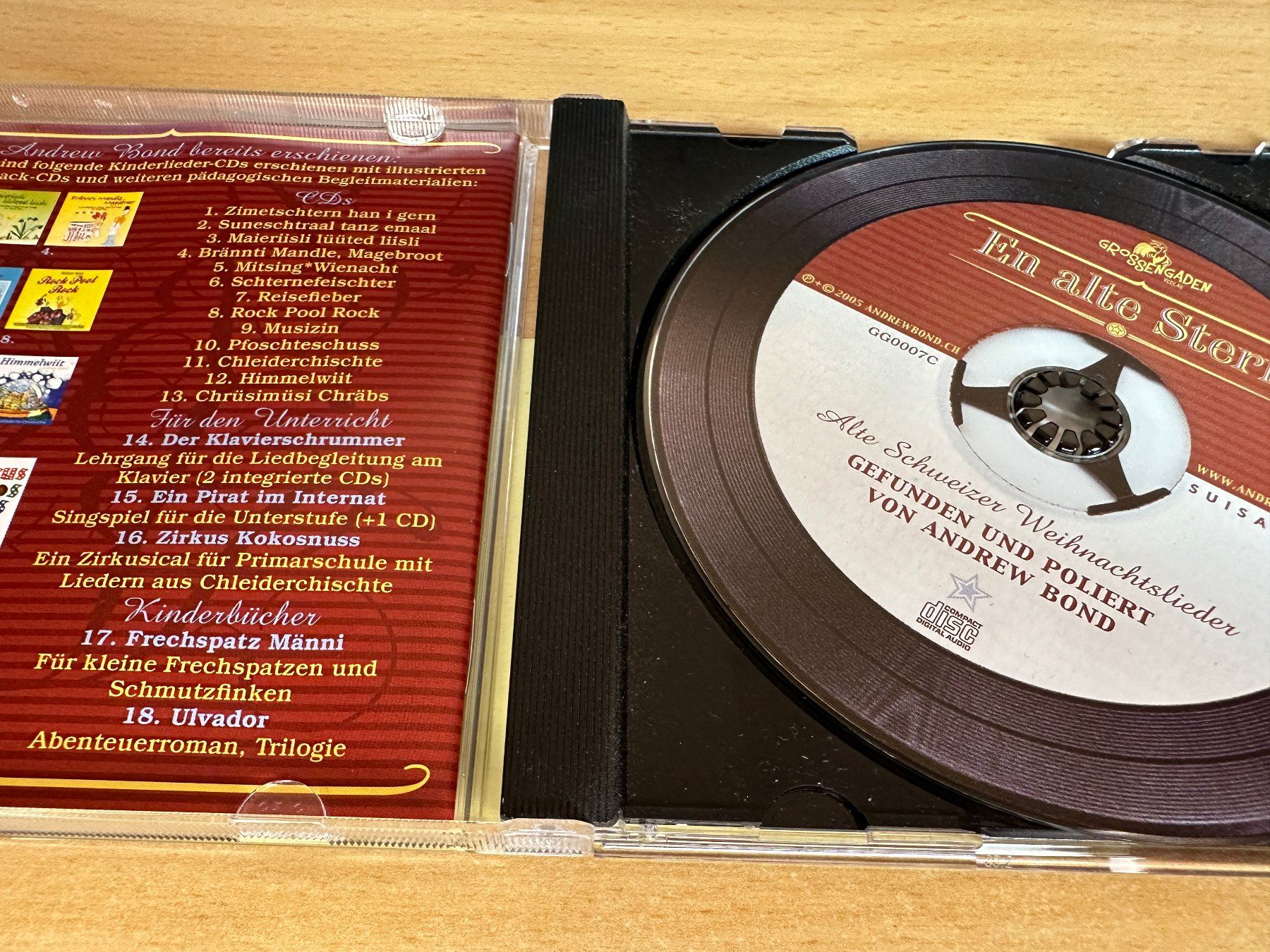 CD: Andrew Bond - En Alte Stern – Usato da Rikon im Tösstal venduto da Alpenmutz 2