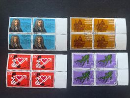 CH  1975 Viererblock Serie FDC  Luxus  (4436)