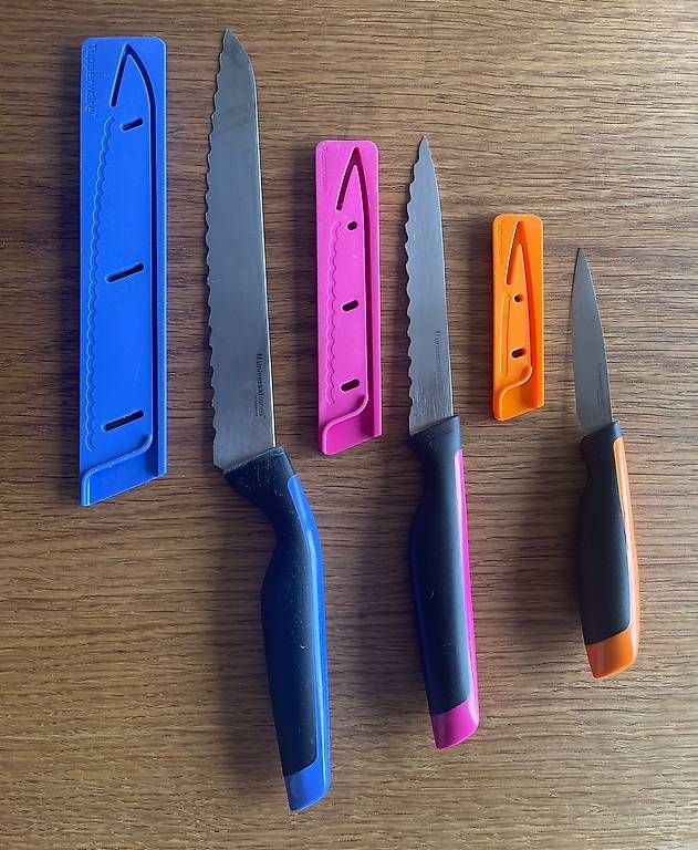Tupperware Coltelli: Tupperware Messerset . inkl Versand – Usato da Rothenfluh venduto da lotte27