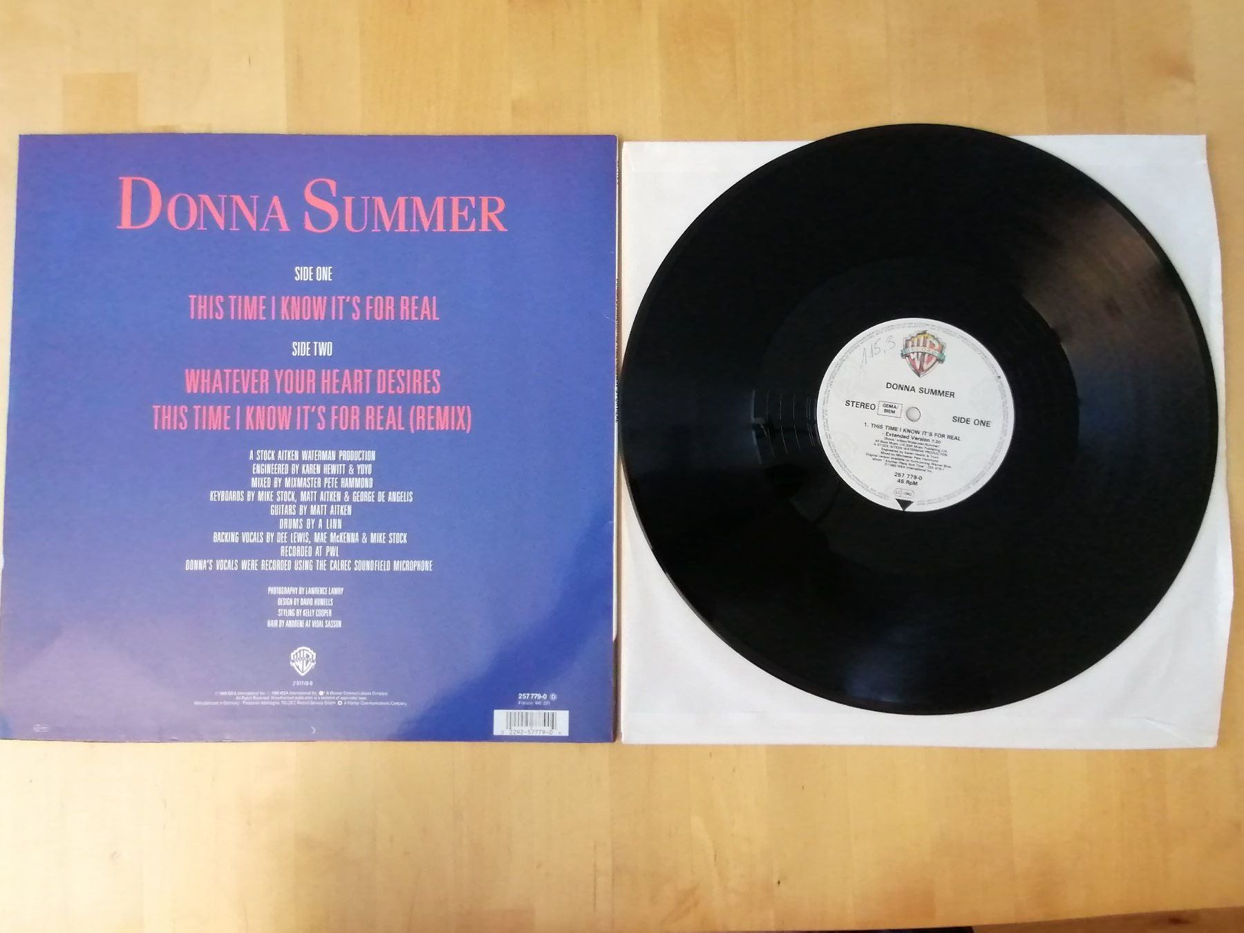 Schallplatten: Donna Summer – This Time I Know It's For Real – Gebraucht aus Emmenbrücke von WintoWin 1