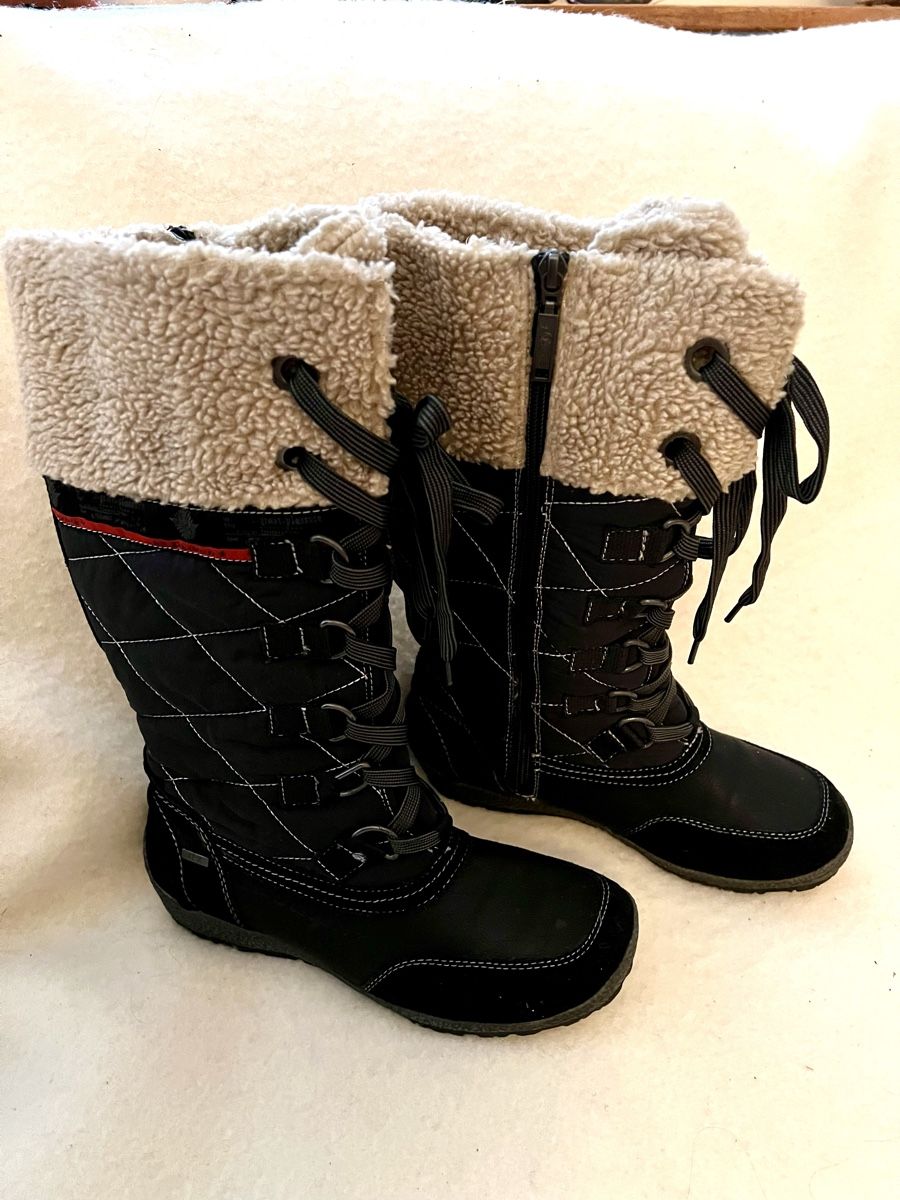 S.Oliver Scarpe da donna: Warme Stiefel mit weitem Schaft,Gr.40 – Nuovo (secondo la descrizione) da Zürich venduto da smamima39 2
