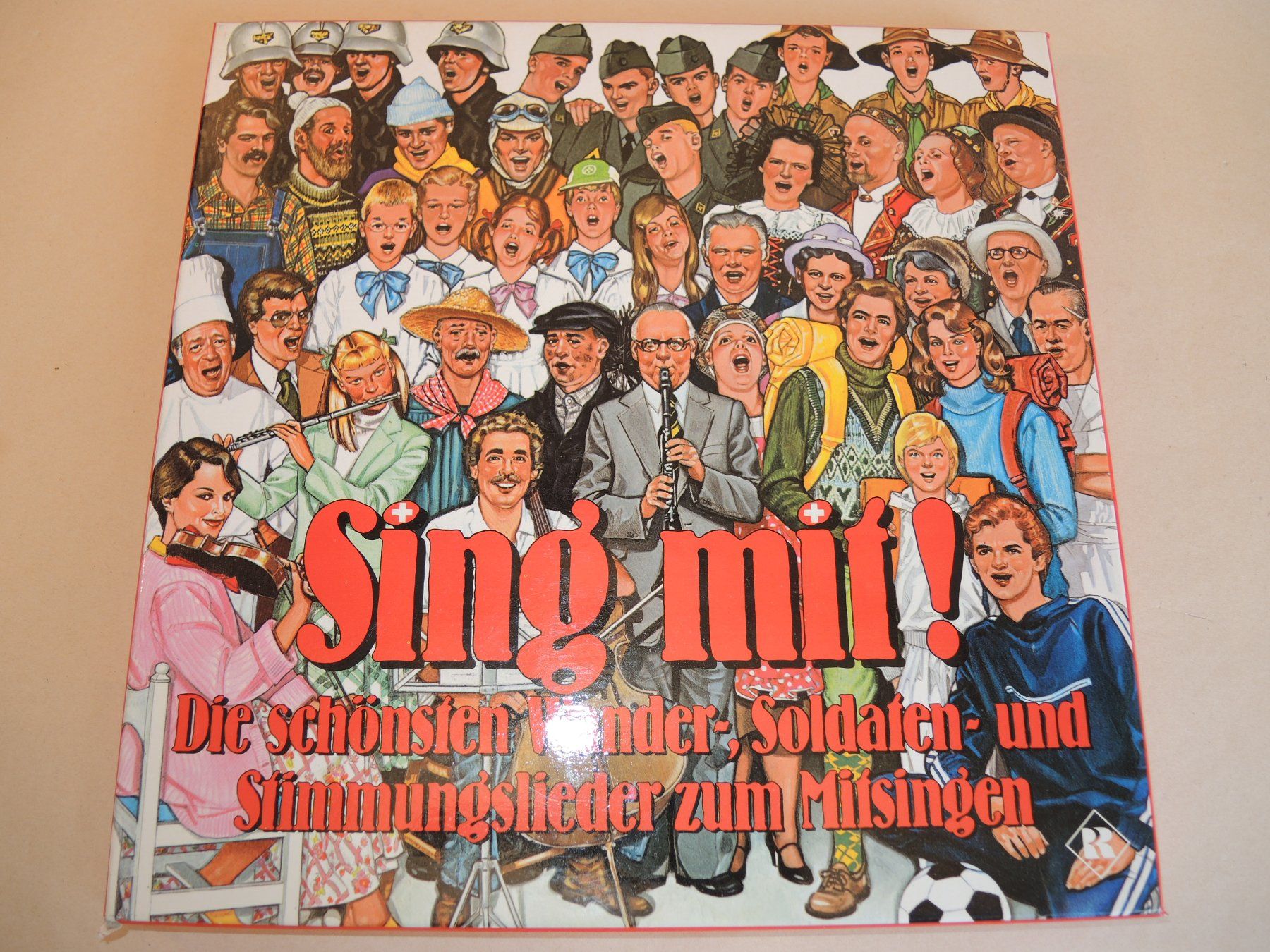Dischi in vinile: Box SING MIT Wanderlieder z Mitsingen Schallplatte LP Vinyl – Usato da Rorschach venduto da maeck8