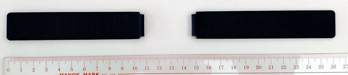 Armbänder & -reifen: Nr230 Textil Uhrenband, elastisch, 18mm blau – Neu (gemäss Beschreibung) aus Teufen ZH von bee50two 1