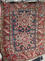 Karajeh antik 115x100cm Teppich handgeknüpft sauber