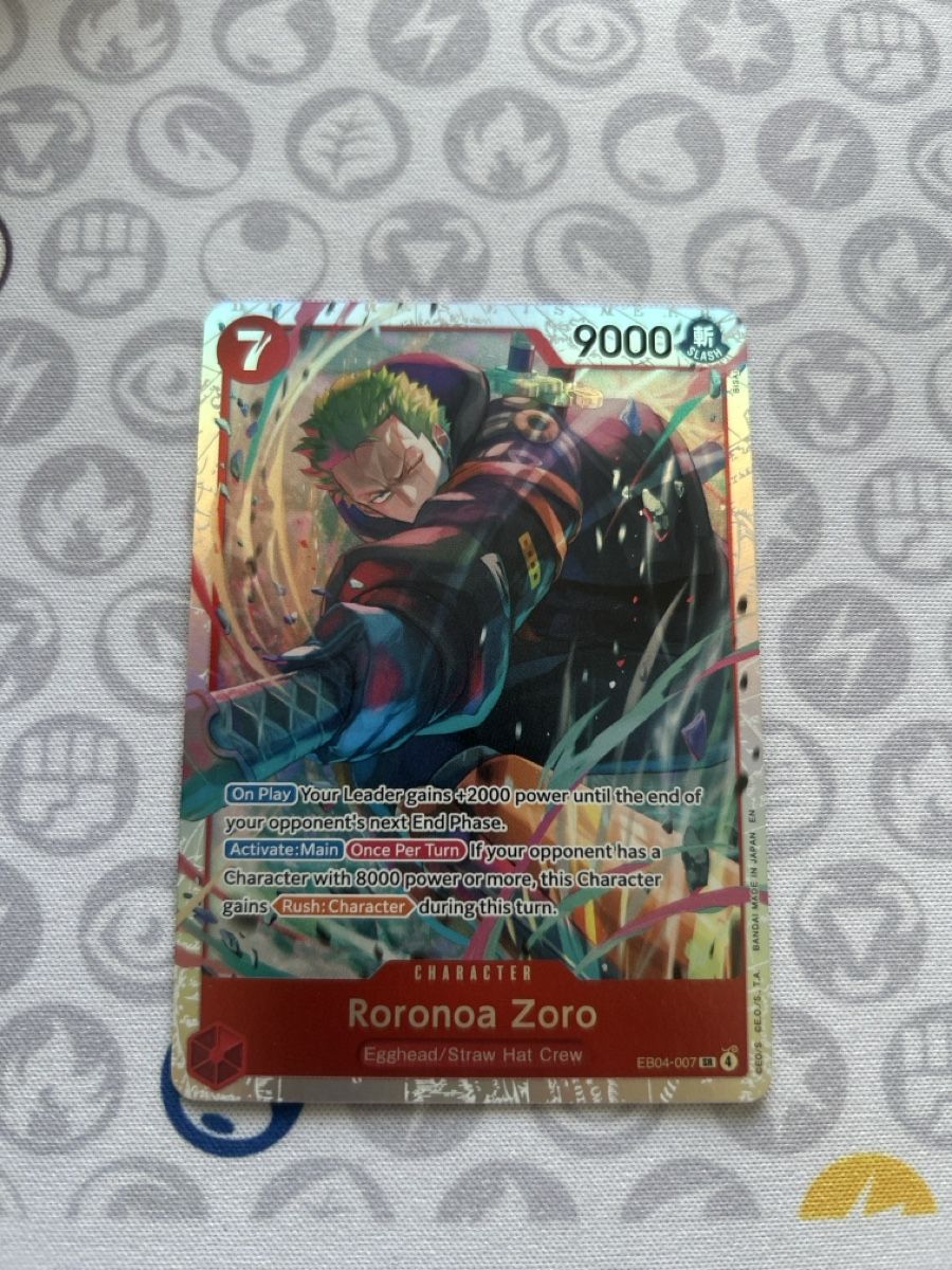 Bandai Cartes à collectionner: Roronoa Zoro EB04-007 – Neuf (Voir description) à Zürich par AinzCHF