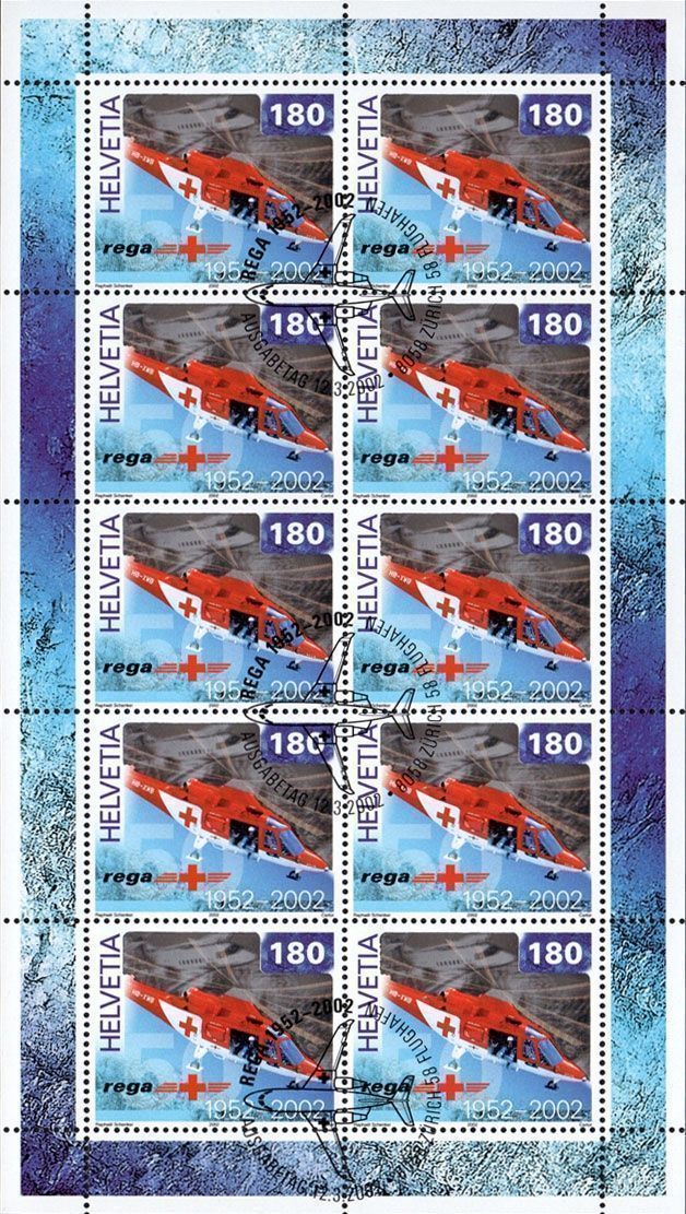 Tutti i francobolli: 2002 Kleinbogen REGA ES – Nuovo (secondo la descrizione) da Dottikon venduto da haeusibuh5
