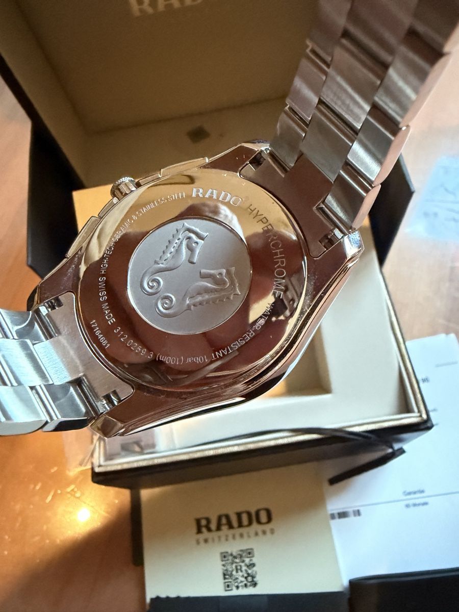 Rado Uhren: Rado HyperChrome XXL Quartz Chronograph – Neu und originalverpackt aus Winterthur von RN-789 8