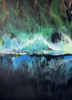Art-Vibes, CH Künstler, Acrylgemälde Unikat 60x80cm Leinwand