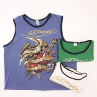 3x Ed Hardy Tank Top