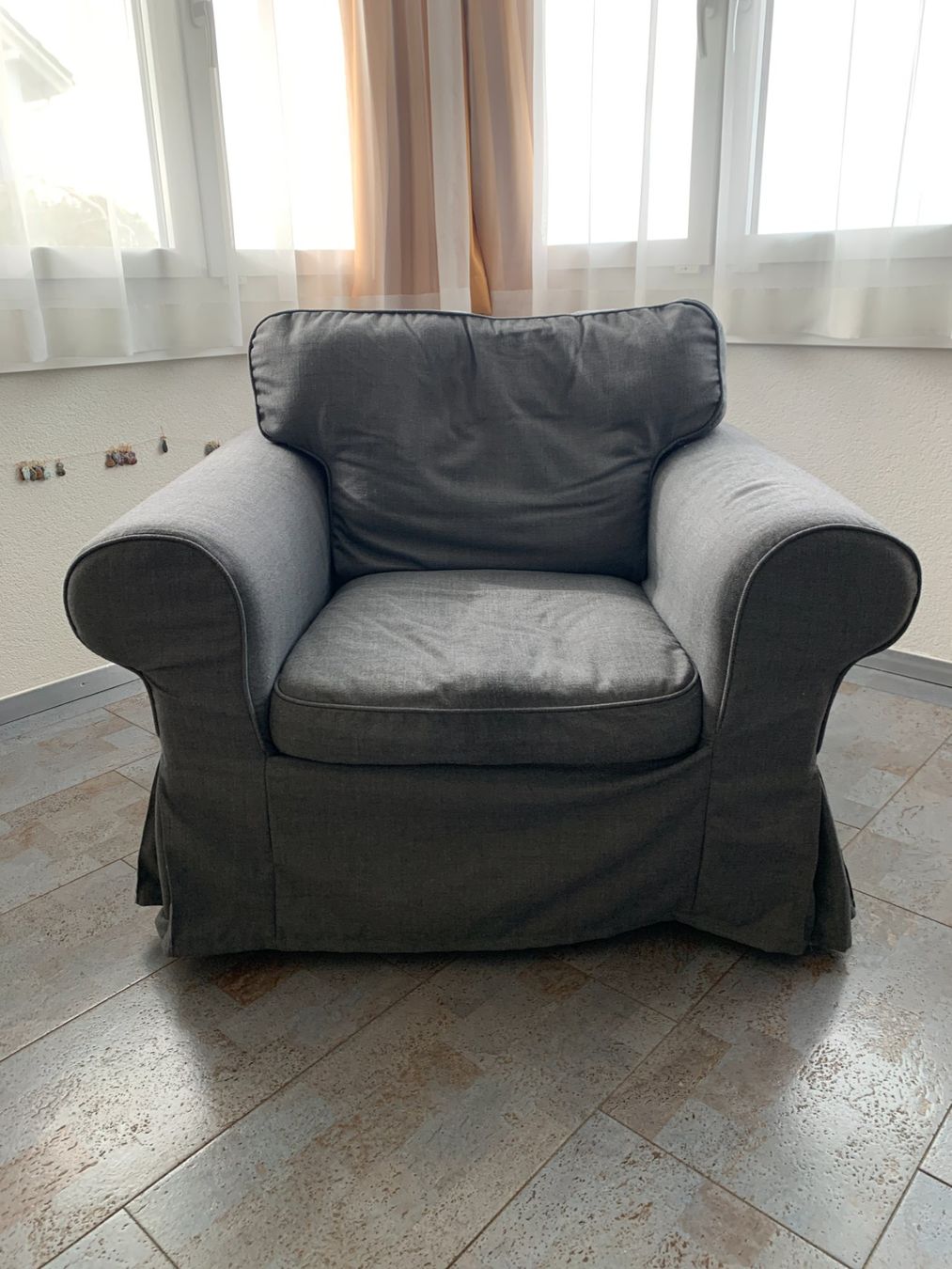 Ikea Poltrone: Sessel IKEA Ektorp dunkelgrau **SCHNÄPPCHEN** – Usato da Waldkirch venduto da kanada015 3