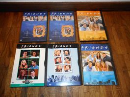 FRIENDS DVDS, 15 STÜCK, DIVERSE STAFFELN, GEBRAUCHT