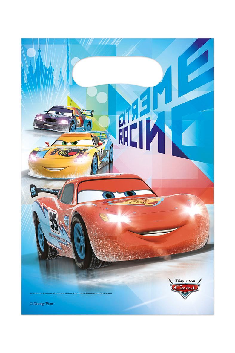 Alle Dekorationen: CARS / Partytüten / 6Stk. – Neu und originalverpackt aus Wetzikon ZH von partyonlineshop