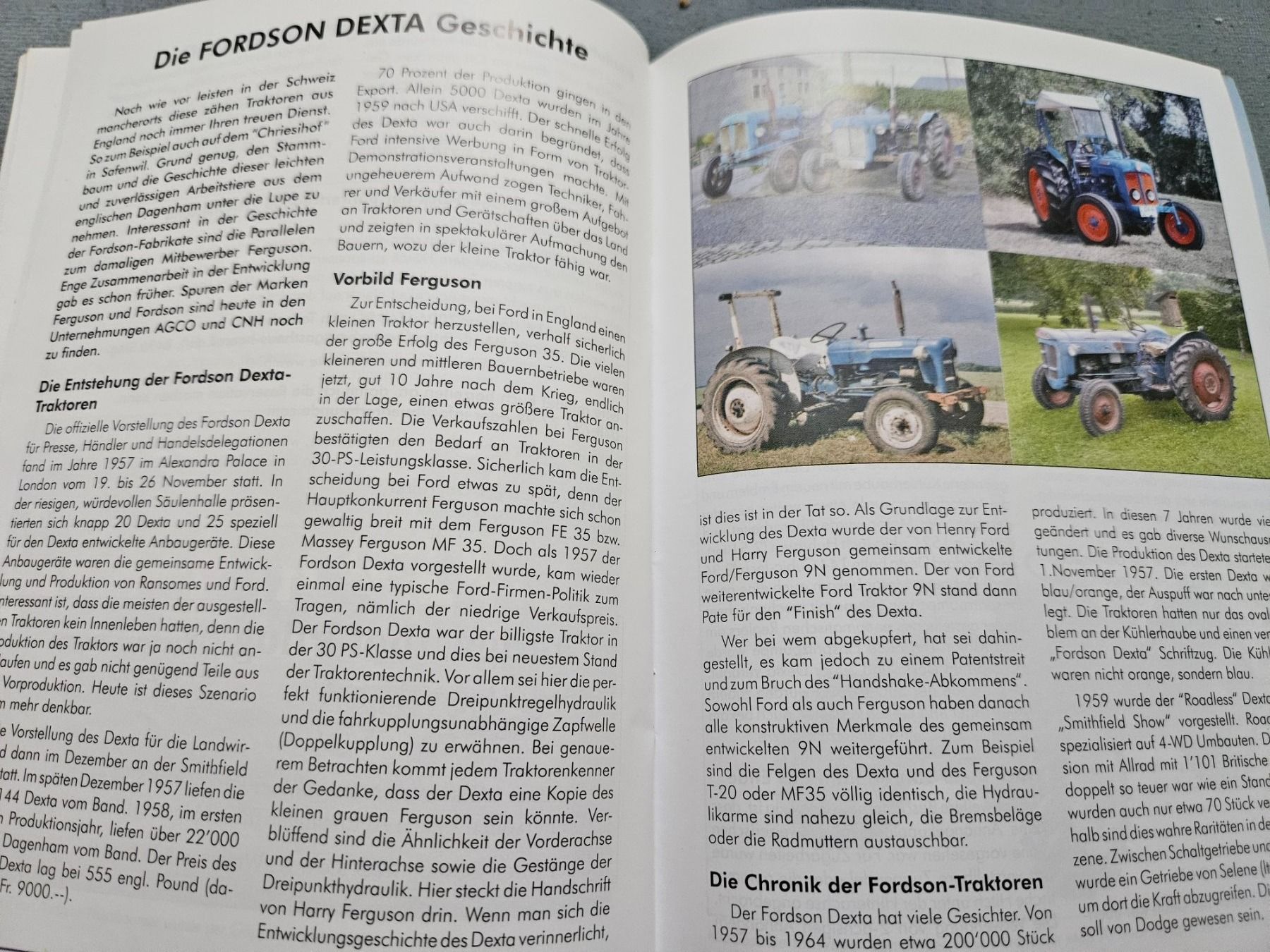 Fordson Traktoren: D Fettpress 4/05 Fordson Dexta xb – Gebraucht aus Flawil von sr1_f6st 3