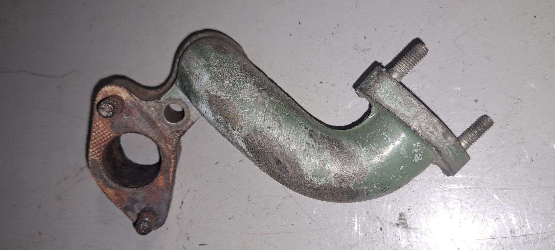 Sistemi di scarico: Vintage Motormäher Auspuffteil – Usato da Wädenswil venduto da mh012 1