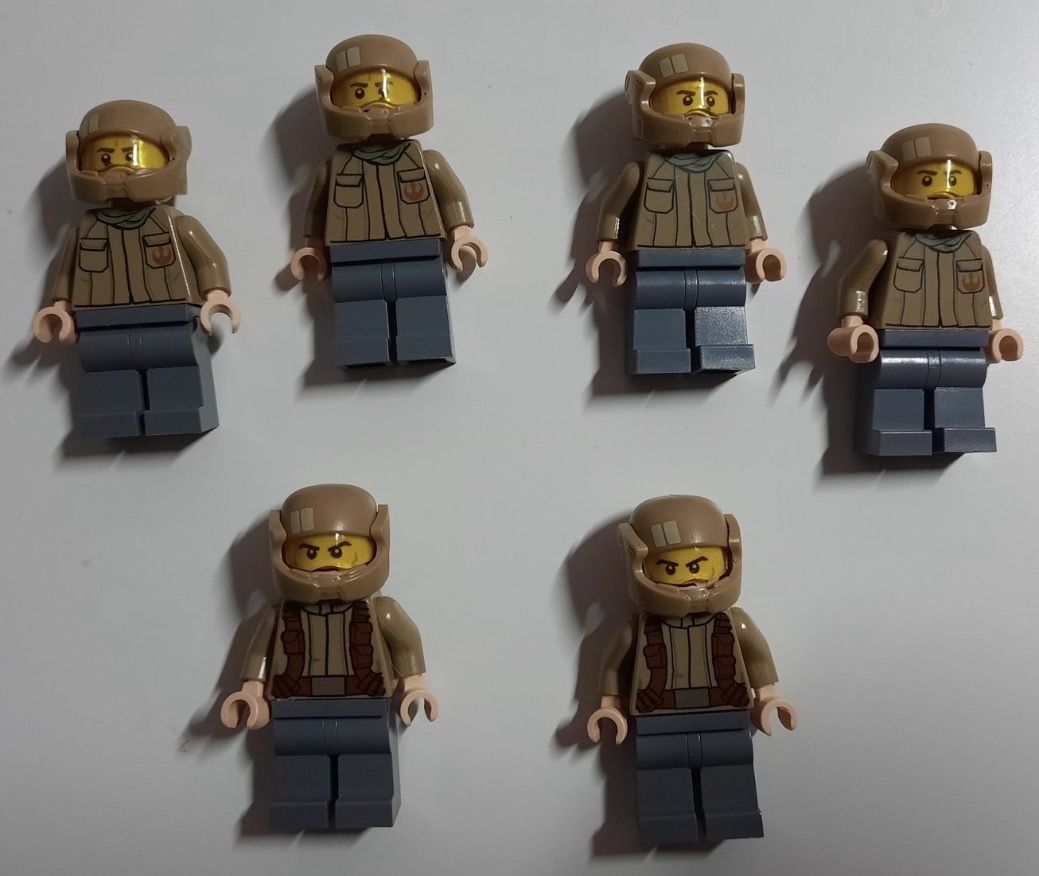 Lego Kit di costruzioni: LEGO Star Wars 6er-Bundle Resistance Trooper Army Builder – Usato da Stäfa venduto da greety1981