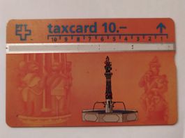 Taxcard PTT Swiss Telecom 10.- Brunnen