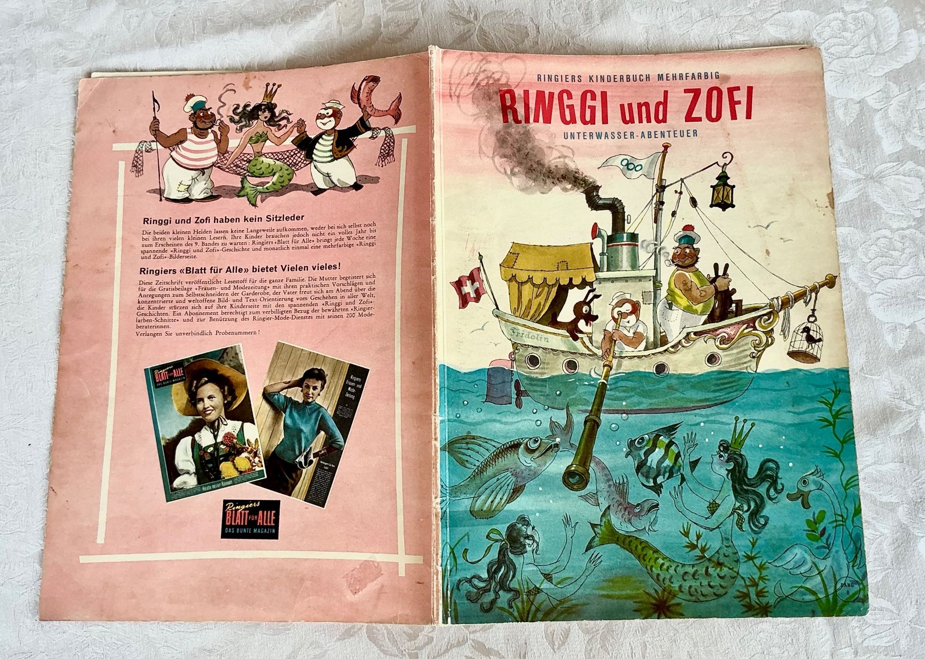 Fumetti: RINGGI UND ZOFI 1955 – Usato da Zell LU venduto da Silvermemory