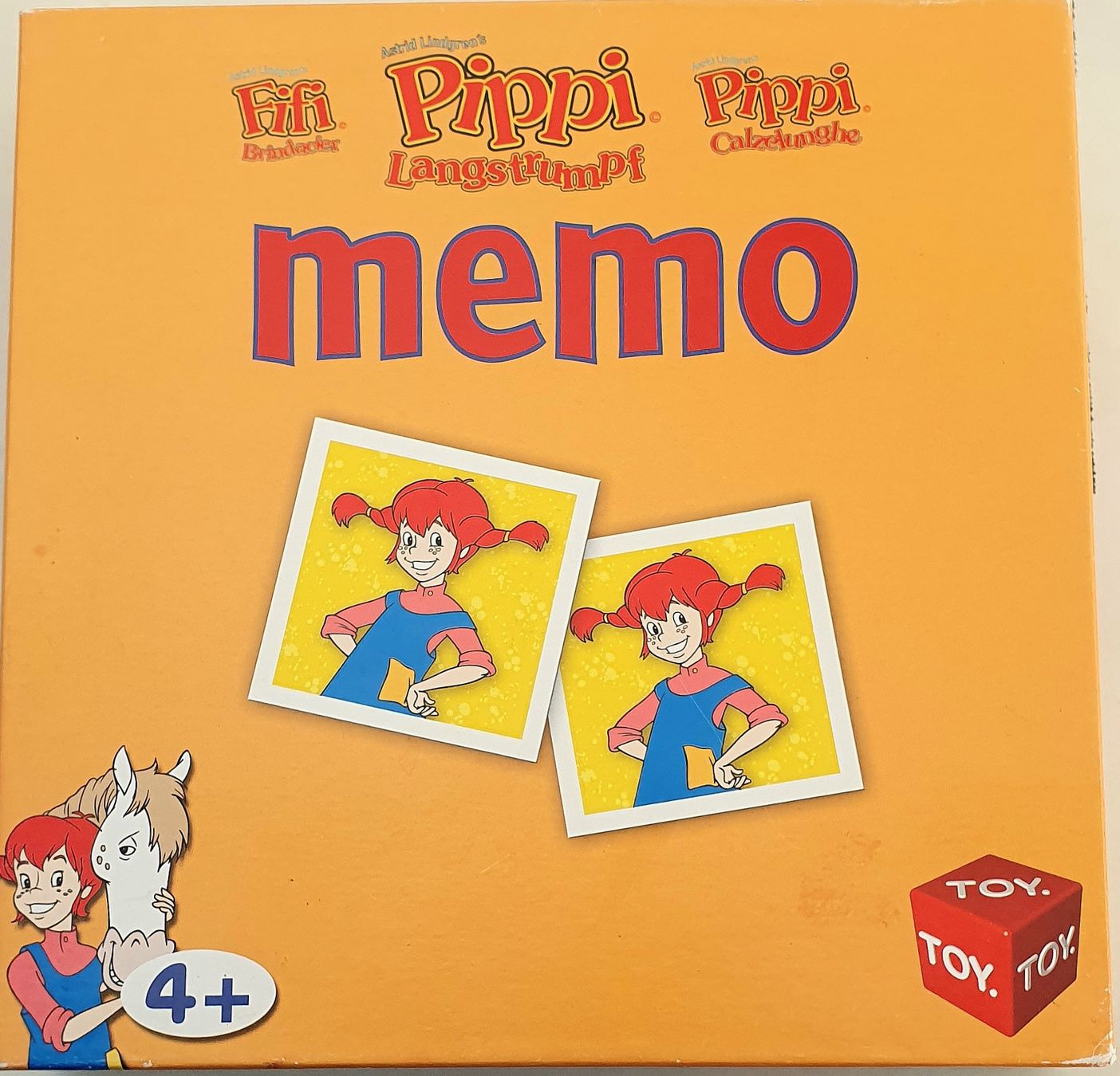 Giochi: Memo - Astrid Lindgren's Pippi Langstrumpf – Usato da Lützelflüh-Goldb venduto da cassin01